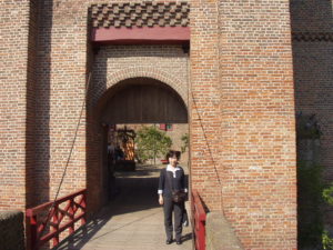 マウデン城の入口